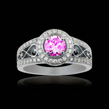 Bague Tourmaline rose Tsarine