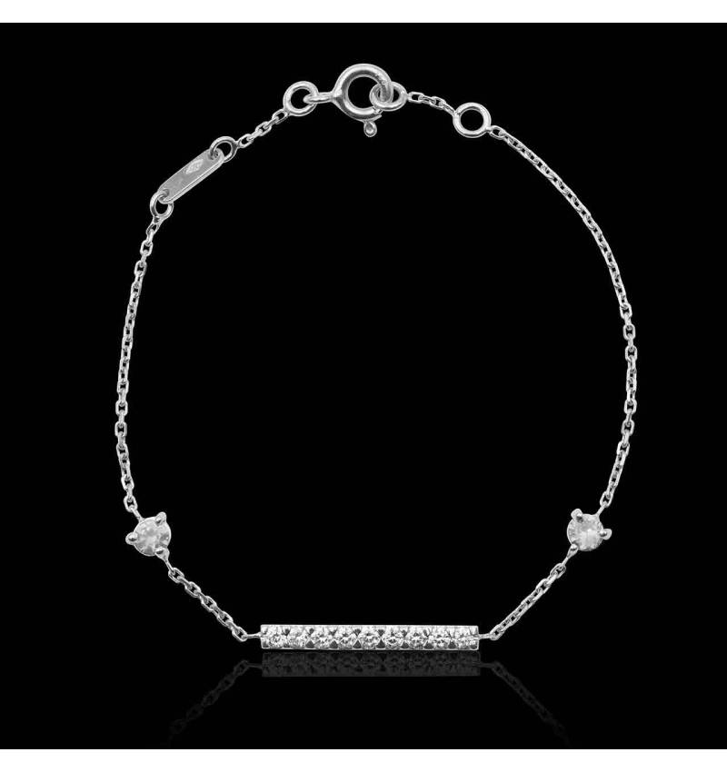 Bracelet diamant Barrette